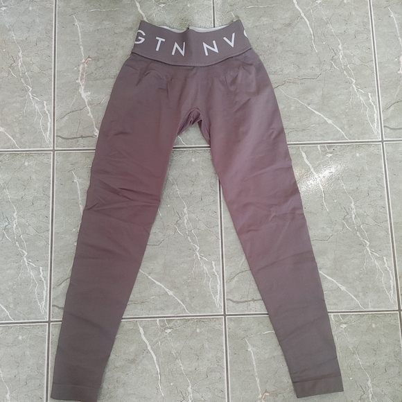 NVGTN Charcoal Sport seamless leggings - Picture 1 of 2